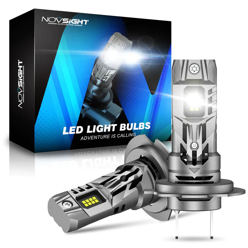 Best Car LED Headlight Bulb Model H7 | NOVSIGHT© Pakistan