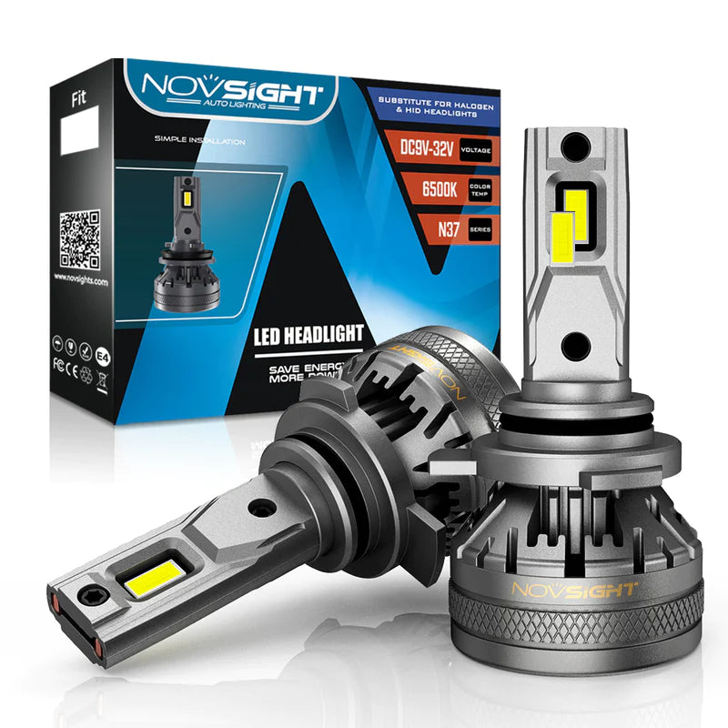 LED Headlight Bulbs: 9012/HIR2