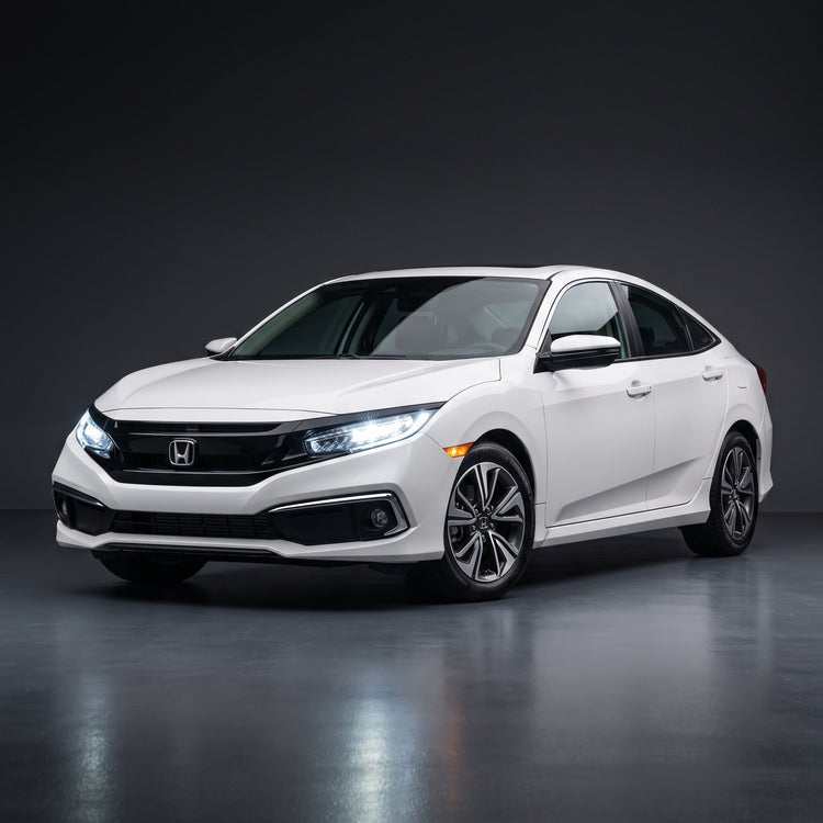 Honda Civic X 10th Gen 2016-2018 LED headlight upgrades - Novsight Pakistan