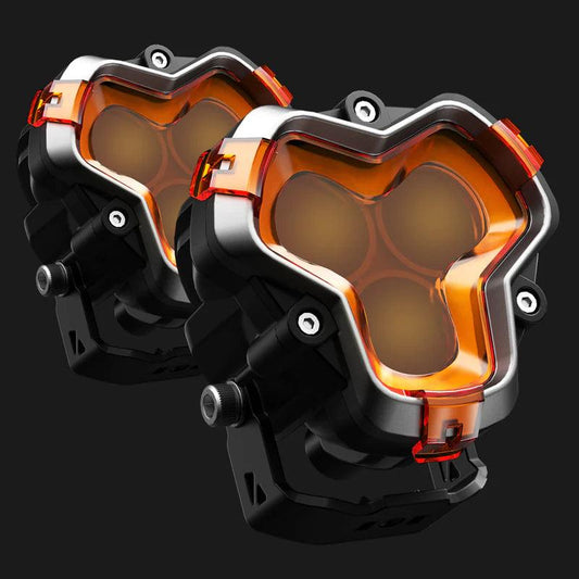 HALO Series | 3-inch LED Pod Lights | 48W Pair