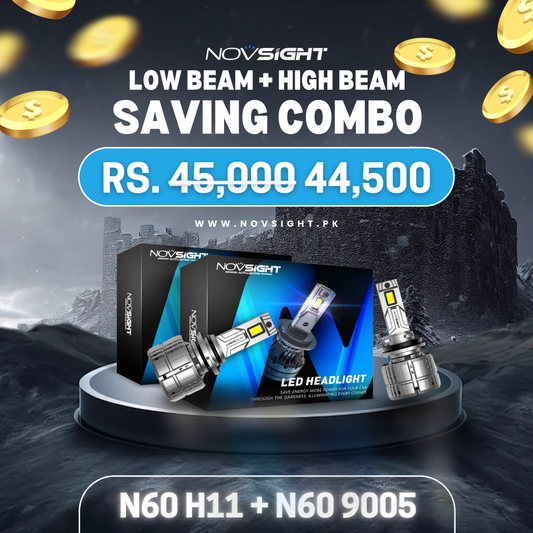 N60 Series High Low Bundle H11 + 9005 | 400 Watts 80000 Lumens