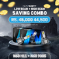 N60 Series High Low Bundle H11 + 9005 | 400 Watts 80000 Lumens