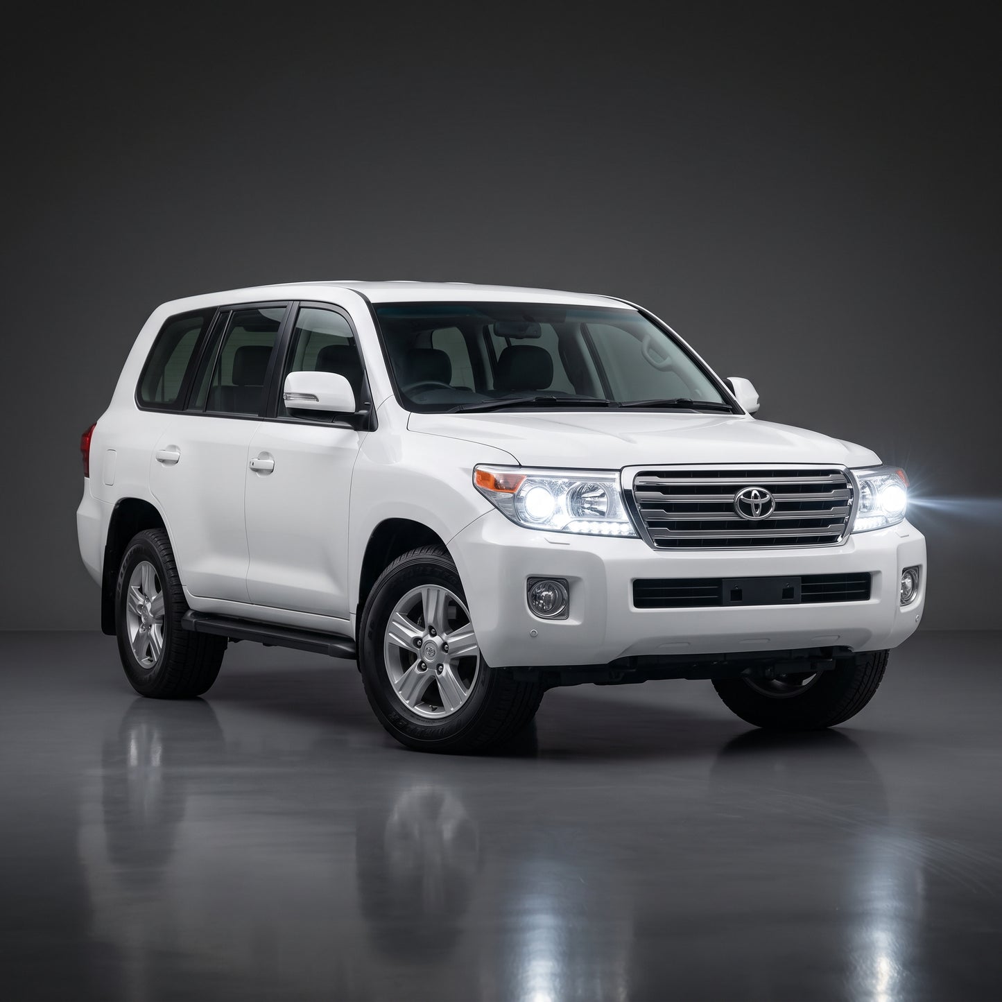 Toyota Land Cruiser LED Headlights | 2008-2012 Halogen