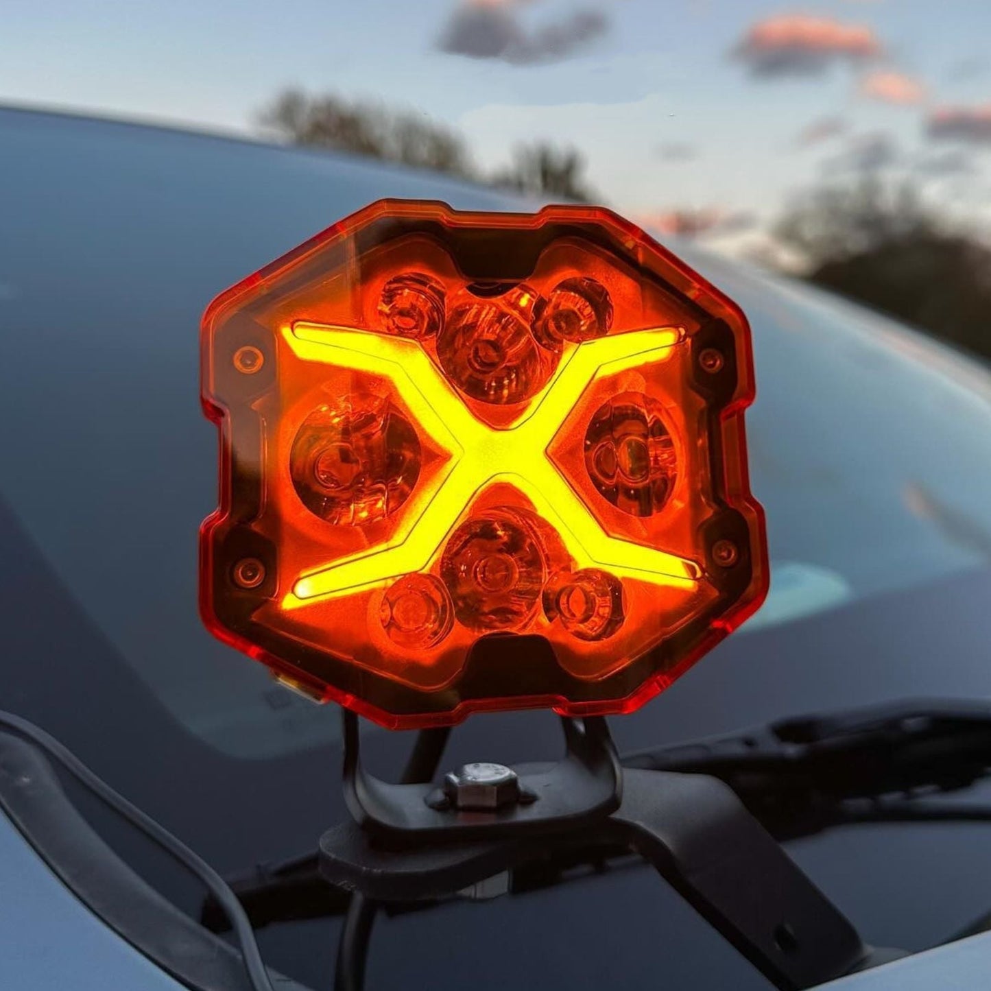 Novsight X-Series LED Pod Lights installed on vehicle