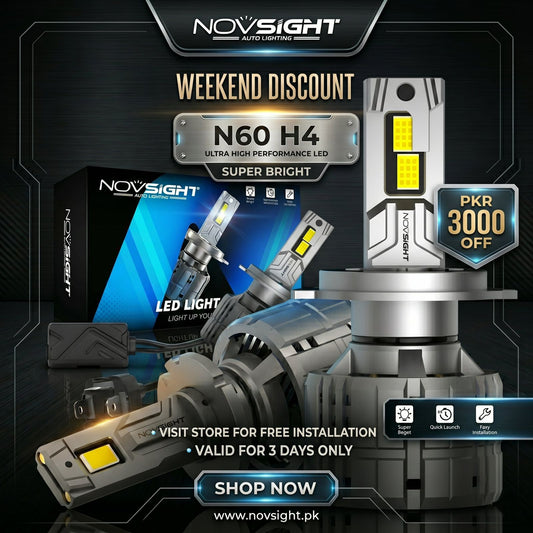N60 Ultra Series: H4 - 200W / 40000lm